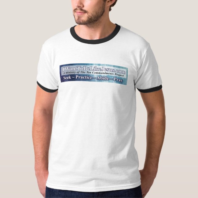 Ich will, um wie Jesus-T-Shirt zu sein T-Shirt (Vorderseite)