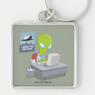 Ich will, um zu glauben schlüsselanhänger