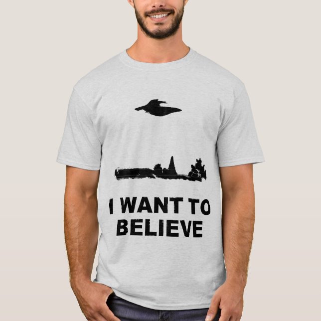Ich will, um zu glauben T-Shirt (Vorderseite)