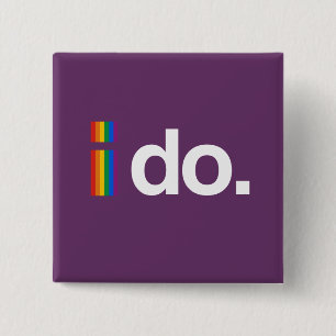 ICH WILL, UM ZU HEIRATEN BUTTON