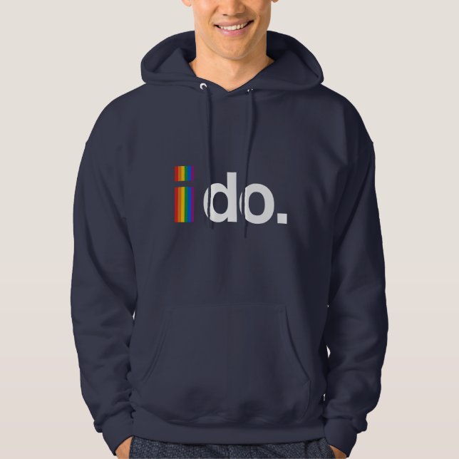 ICH WILL, UM ZU HEIRATEN HOODIE (Vorderseite)