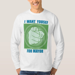ICH WILL YOUSEF ALS BÜRGERMEISTER T-Shirt