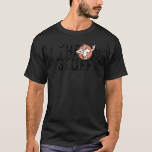 Ich wirf Stuff Blood Sweat Bruises Rugby Player T-Shirt