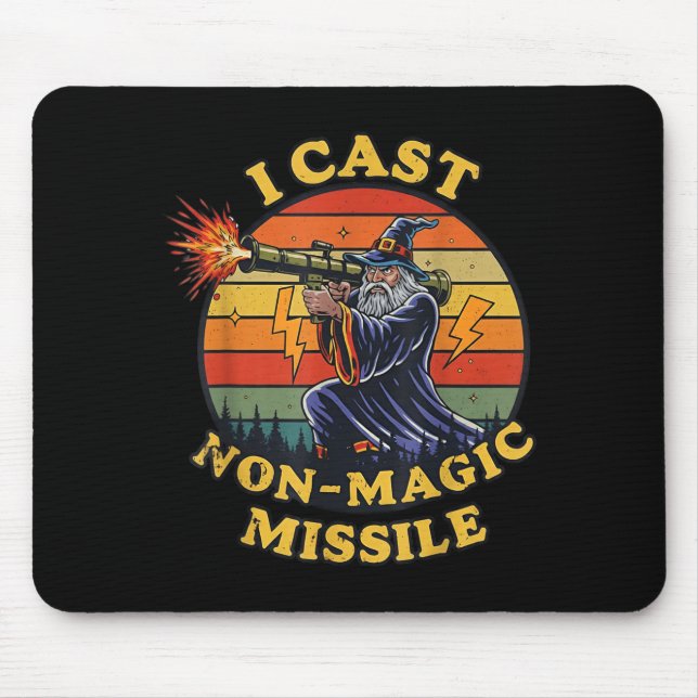 Ich wirke nicht-magisches Geschoss Mousepad (Vorne)