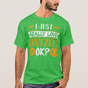 Ich wirklich Liebe Bretzels T-Shirt