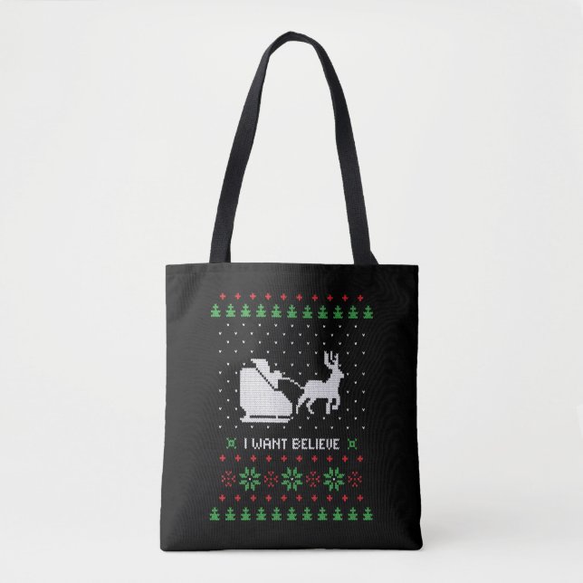 Ich woll hässlichen Weihnachtspulli (Vorderseite)