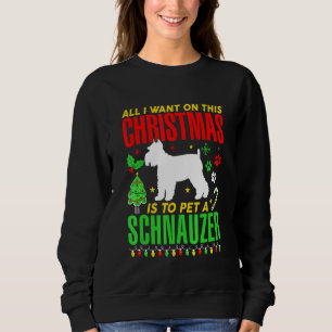 Ich Wollte an diesem Weihnachten nur zu einem Schn Sweatshirt