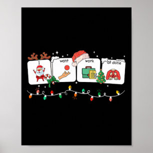 Ich Wollte die ganze Gebärdensprache über AAC Chri Poster