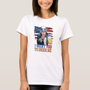 Ich Wollte dir, mir ein Bier zu besorgen, USA Summ T-Shirt
