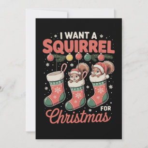 Ich Wollte ein Eichhörnchen für Weihnachten Weihna