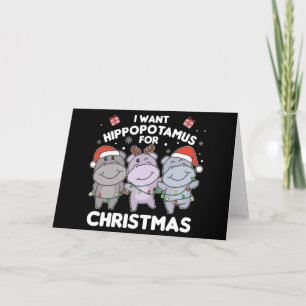 Ich Wollte ein Hippo für Weihnachten Sweet Hippos