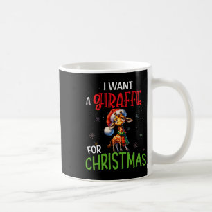 Ich Wollte eine Giraffe zum Weihnachtslustigen Nie Kaffeetasse
