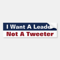 Ich Wollte einen Führer nicht einen Tweeter - Anti
