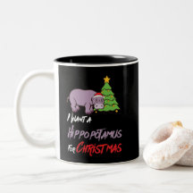 Ich Wollte einen Hippopotamus für Weihnachten Hipp