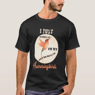 Ich wollte einfach nur auf meine Terrasse sitzen u T-Shirt
