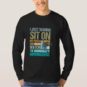 Ich wollte einfach nur auf meine Terrasse sitzen u T-Shirt