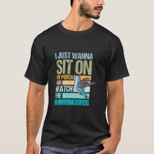 Ich wollte einfach nur auf meine Terrasse sitzen u T-Shirt