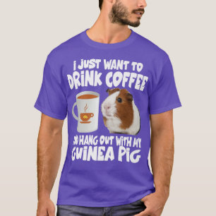 Ich Wollte einfach nur, Kaffee zu trinken und mit T-Shirt