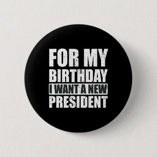 Ich Wollte für meinen Geburtstag ist ein neuer Prä Button