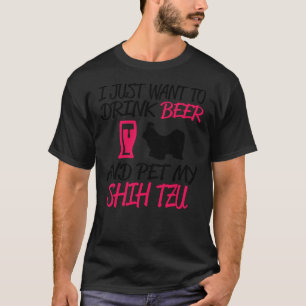 Ich Wollte gerade, Bier zu trinken und meinen schi T-Shirt