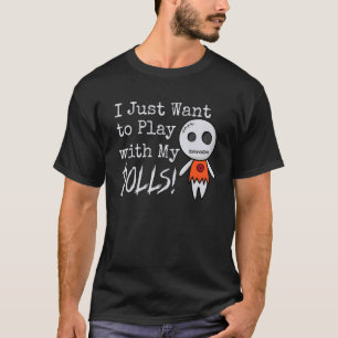 Ich Wollte gerade mit Halloween-Voodoo in meinen P T-Shirt