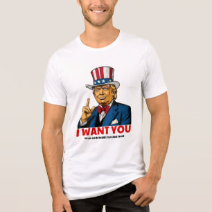 ICH WOLLTE IHNEN: WIEDER ZU GEHEN, WO SIE HERKAMEN Tri-Blend SHIRT