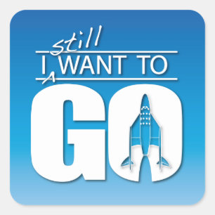 Ich Wollte immer noch, um Aufkleber zu gehen