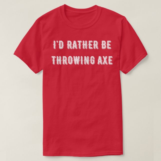 Ich wollte lieber T-Shirt (Design vorne)