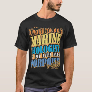 Ich wollte Meeresbiologe zu werden T-Shirt