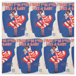 Ich Wollte, mich wie ein Baby lieben zu lassen Stoff