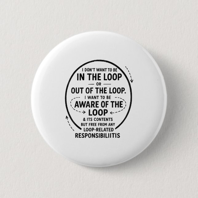 Ich Wollte nicht, in der Schlampe Sarcastic Quote  Button (Vorderseite)