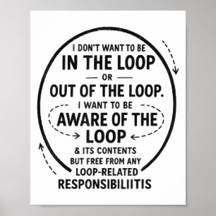 Ich Wollte nicht, in der Schlampe Sarcastic Quote  Poster