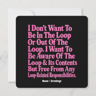 Ich Wollte nicht, in der Schlange oder aus der Sch Einladung