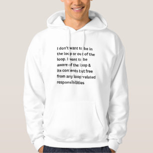 Ich Wollte nicht, in der Schlange oder aus der Sch Hoodie
