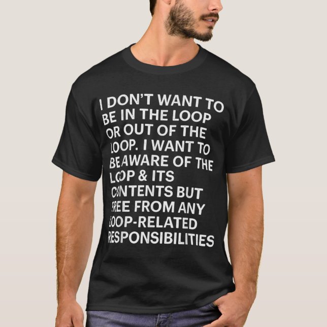 Ich Wollte nicht, in der Schlange oder aus der Sch T-Shirt (Vorderseite)