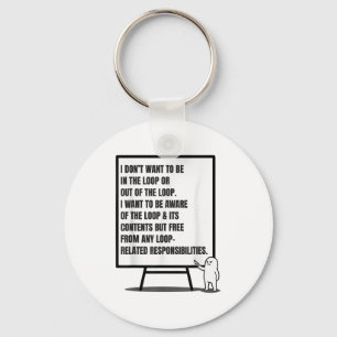 Ich Wollte nicht, in der Schlange zu stehen oder i Schlüsselanhänger