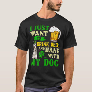 Ich Wollte nur, Bier zu trinken und mit alten Engl T-Shirt