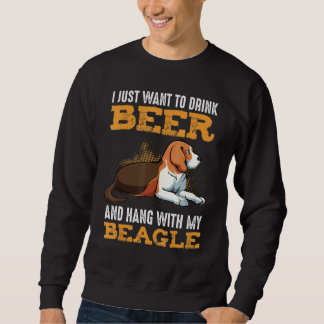 Ich Wollte nur, Bier zu trinken und mit meinem Bea Sweatshirt