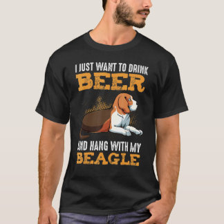 Ich Wollte nur, Bier zu trinken und mit meinem Bea T-Shirt