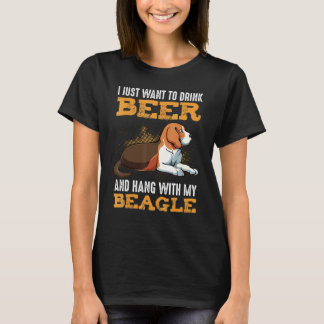 Ich Wollte nur, Bier zu trinken und mit meinem Bea T-Shirt