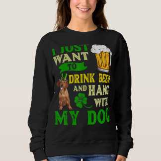 Ich Wollte nur, Bier zu trinken und mit meinem Dac Sweatshirt