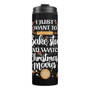 Ich Wollte nur, Dinge zu backen und mir Weihnachts Thermosbecher
