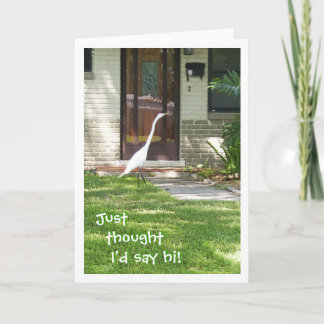 Ich wollte nur Hallo sagen! Karte