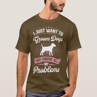 Ich Wollte nur, Hunde zu züchten und mein gesamtes T-Shirt