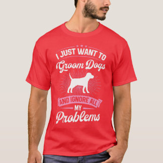 Ich Wollte nur, Hunde zu züchten und mein gesamtes T-Shirt