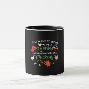 Ich Wollte nur, in meinem Garten zu arbeiten und H Tasse