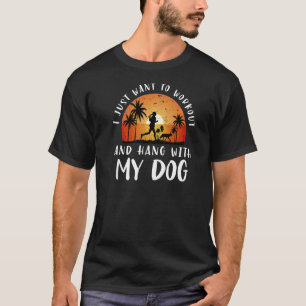 Ich Wollte nur, laufen zu laufen Jog und Hang W T-Shirt
