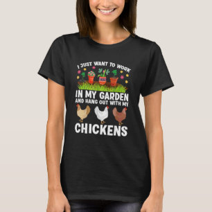 Ich Wollte nur, mit meinem Garten und meinem Hango T-Shirt