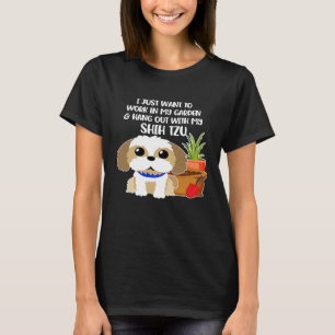 Ich Wollte nur, mit meinem schicken Tzu in meinem T-Shirt