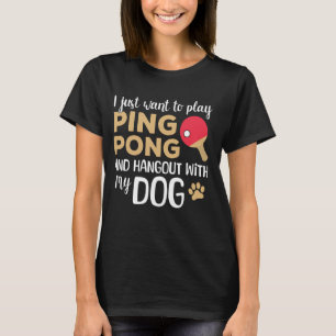 Ich Wollte nur, Ping Pong zu spielen und mit meine T-Shirt